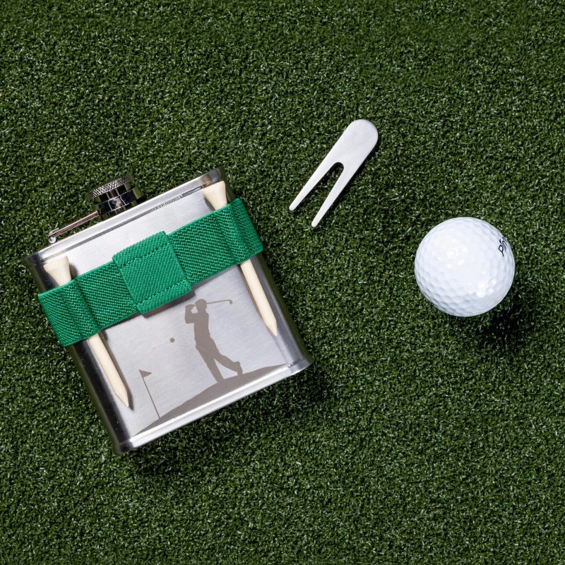 102461 3 Golf Flask Tees.Divot