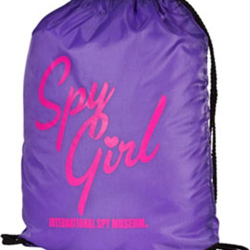 Spy Girl Drawstring Bag (Spy Museum Exclusive)